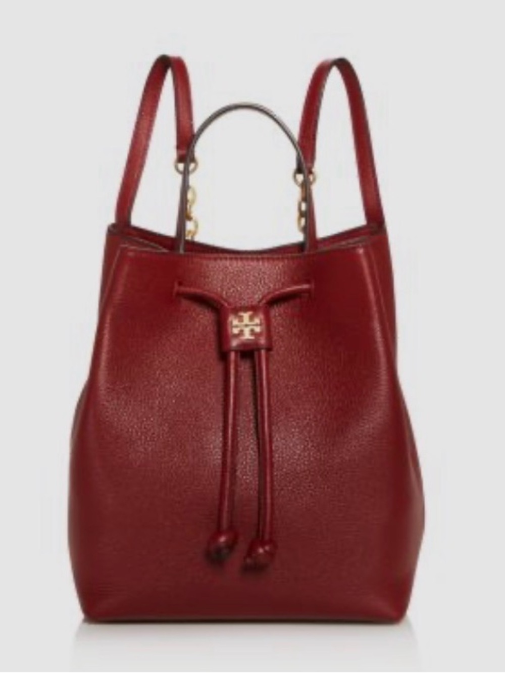 Tory Burch Leather Backpack Purse